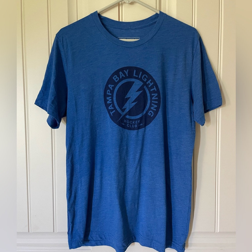 Tampa Bay Lightning Blue Large T-shirt